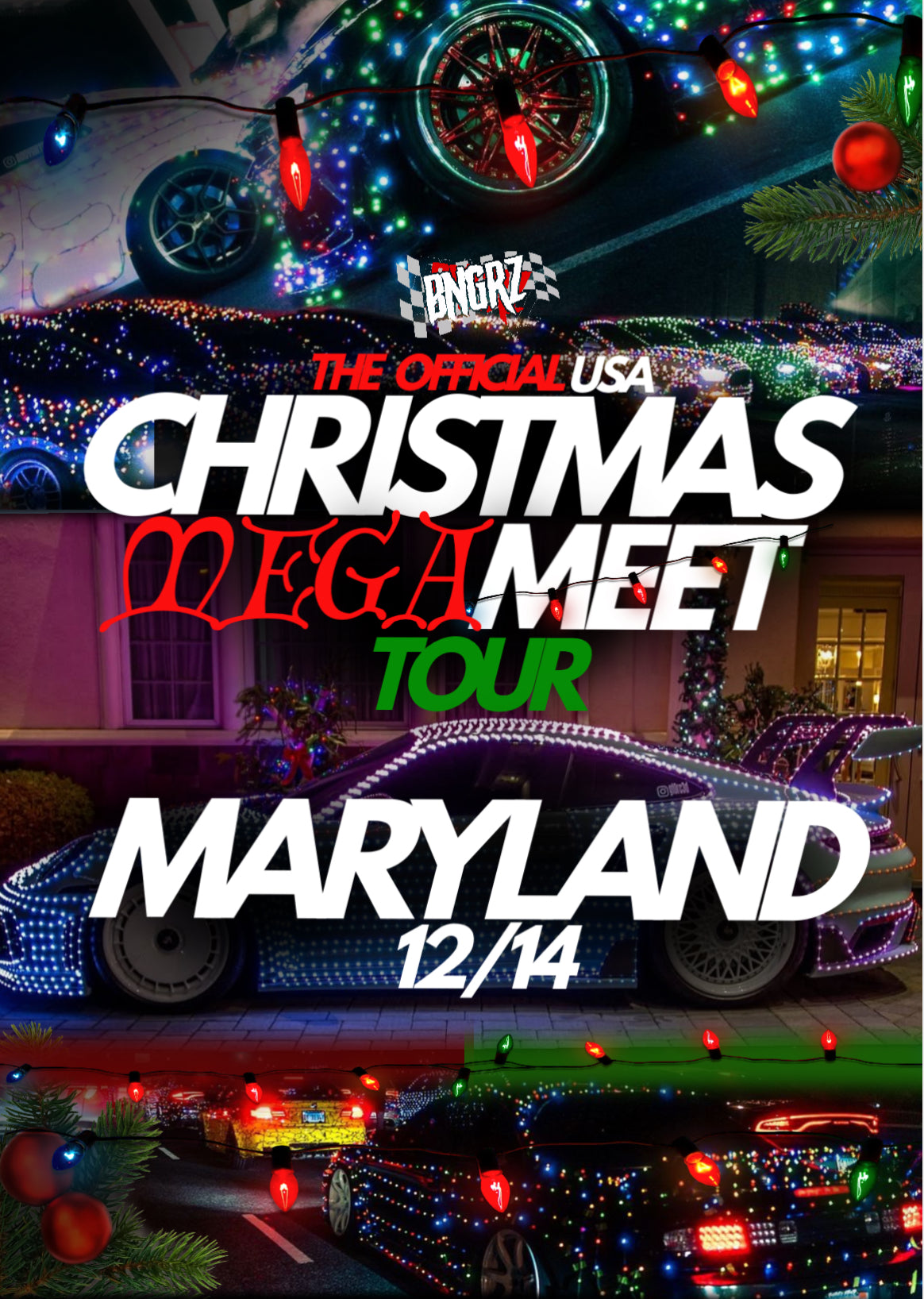 MARYLAND CHRISTMAS MEGA MEET (spectator tickets) – BNGRZ