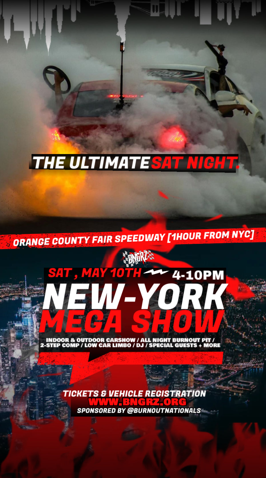 NEW YORK MEGA SHOW SPECTATOR TICKETS